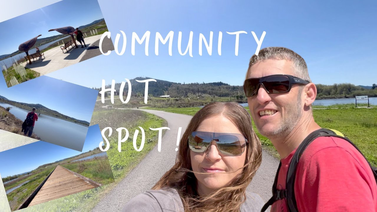 Ford's Pond Community Park in Sutherlin Oregon. We went all the way around while stopping to fish 🐠
