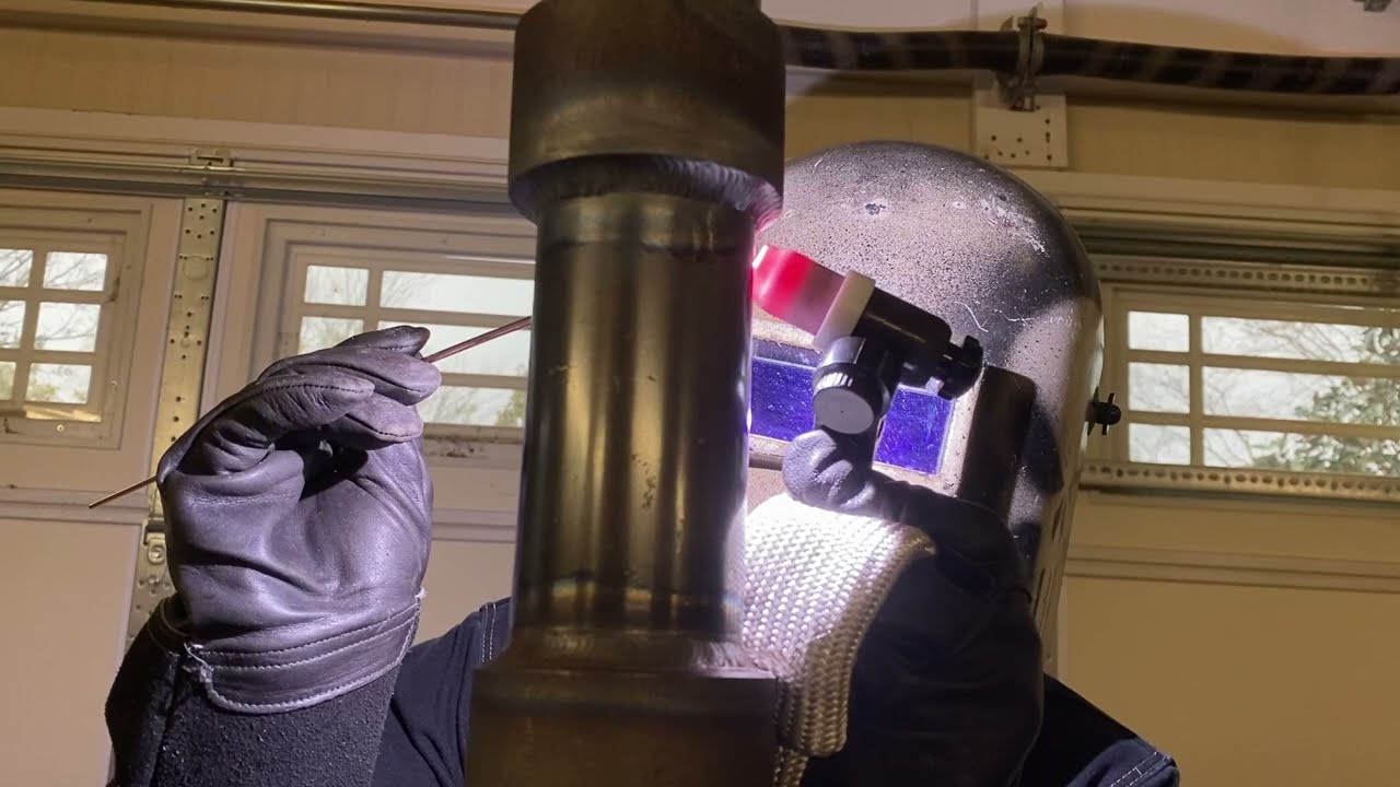 TIG Welding Overhead Socket Weld