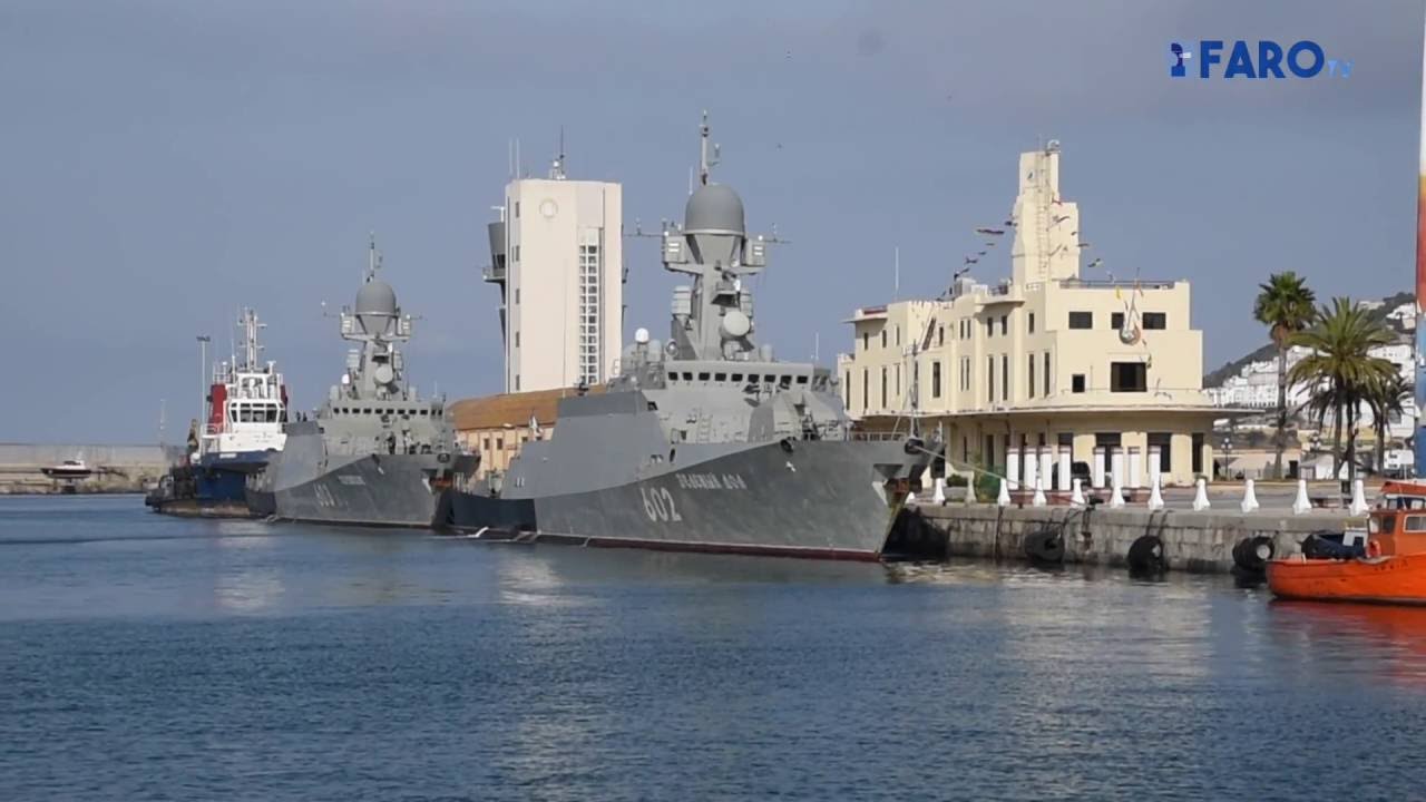 Nuevos buques rusos atracan en Ceuta