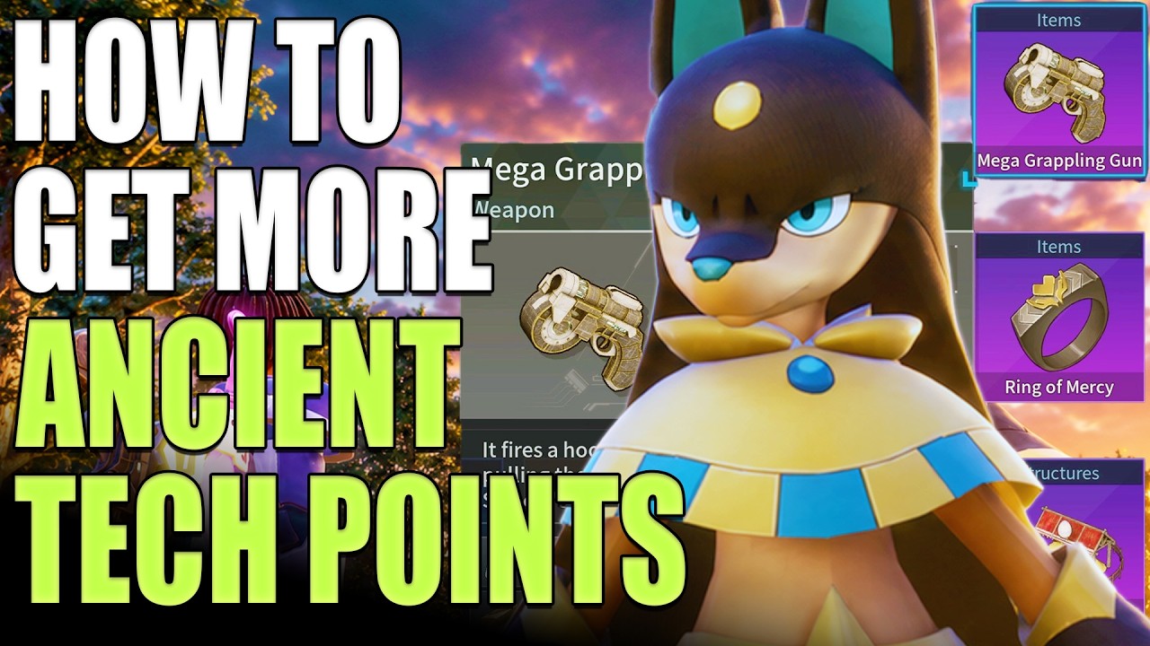 How to Get Ancient Technology Points in Palworld