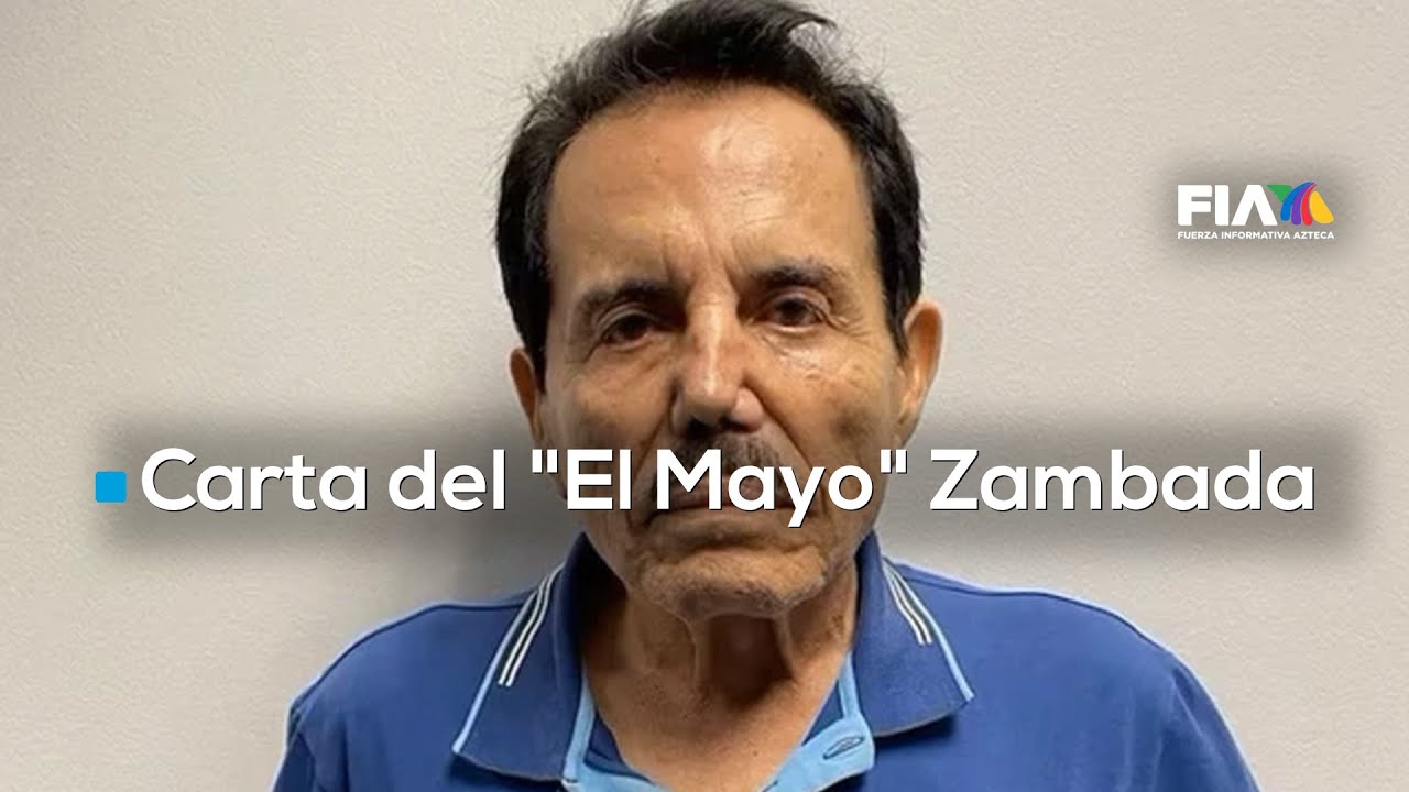 Carta enviada por Ismael "El Mayo" Zambada al Consulado de México en Nueva York