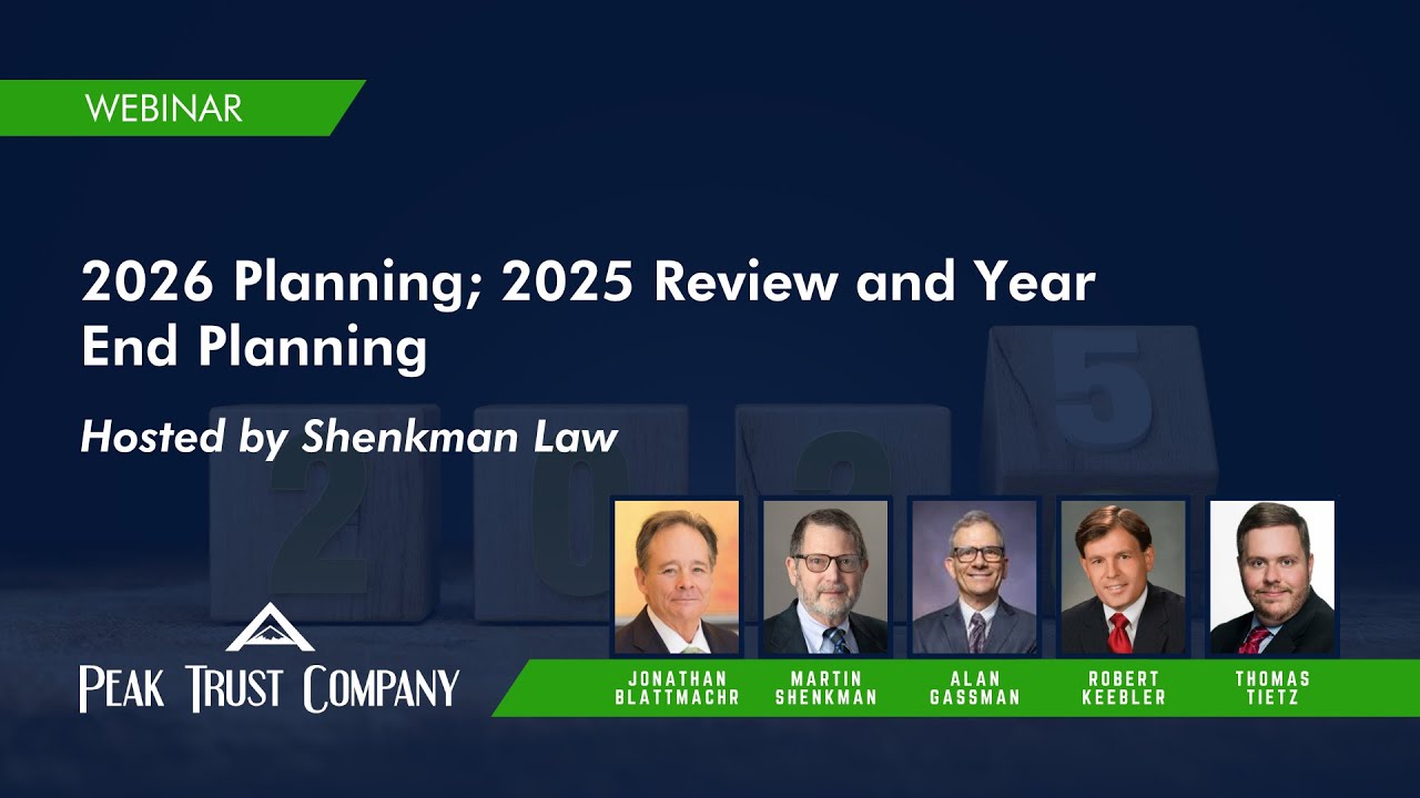 2025 Planning Review and Year End Planning Tips