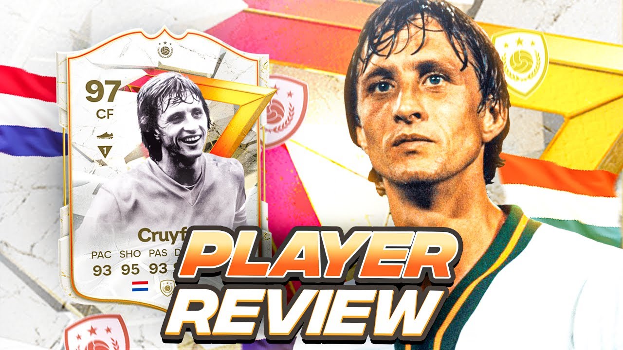 5⭐5⭐ 97 GOLAZO ICON CRUYFF PLAYER REVIEW | FC 24 Ultimate Team
