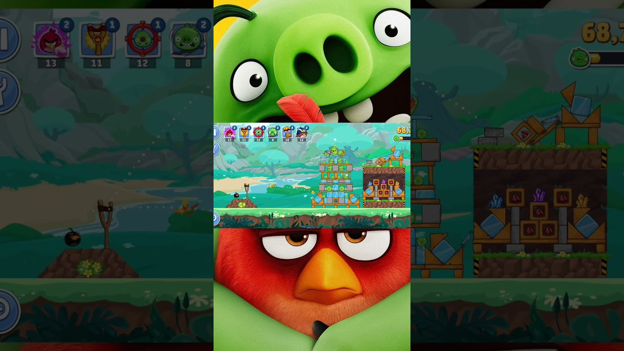 Angry Birds Friends (level-38) 3 Stars
