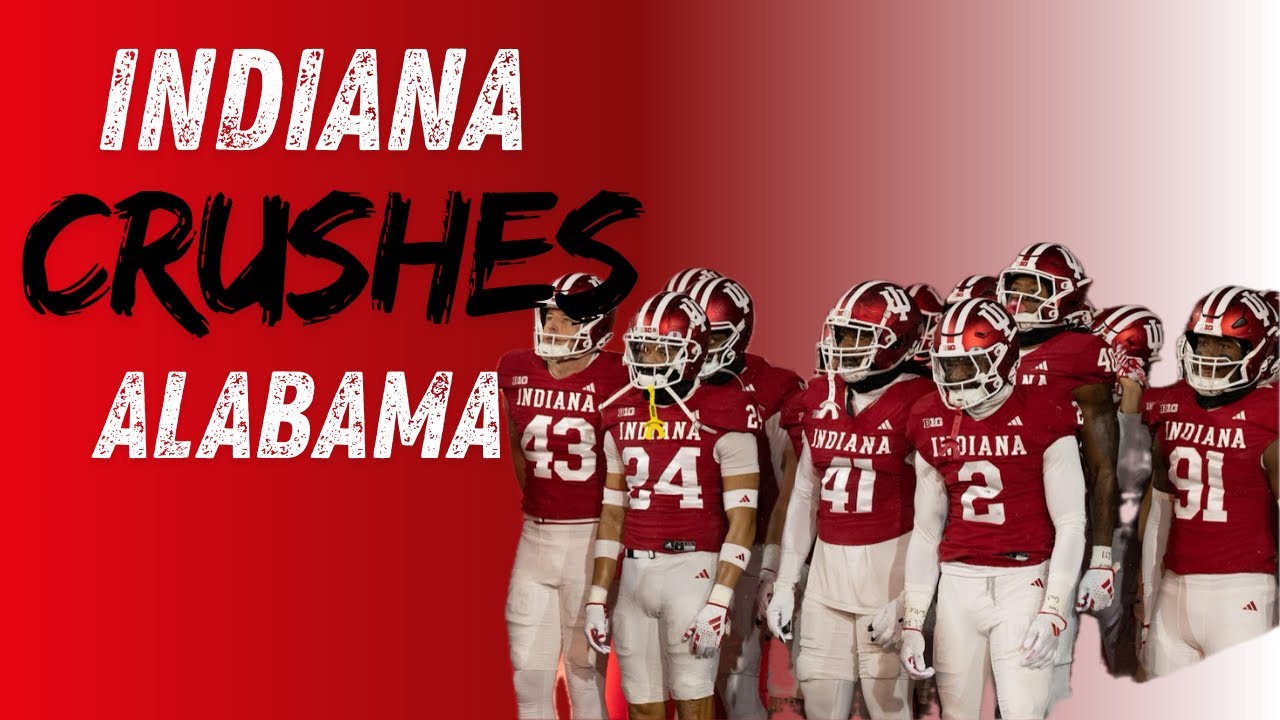 ALABAMA GETS ROLLED BY INDIANA!!