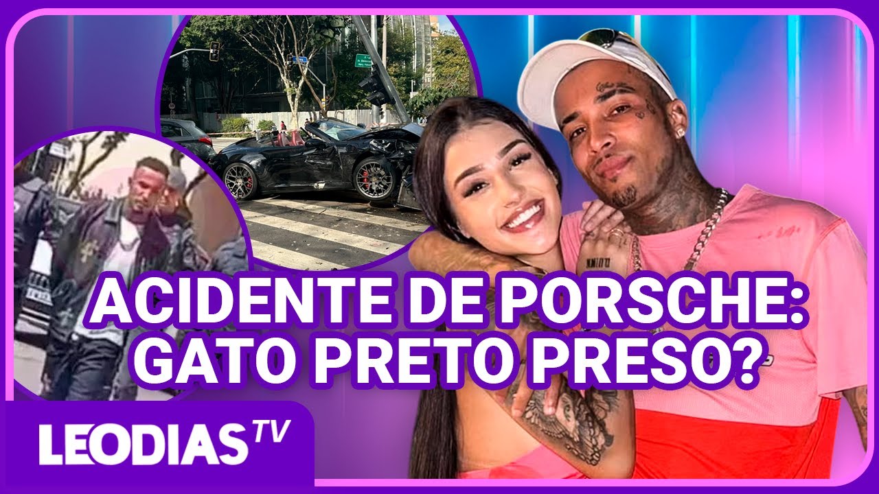 POLÊMICA: ACIDENTE COM PORSCHE ENVOLVE BIA MIRANDA E GATO PRETO!