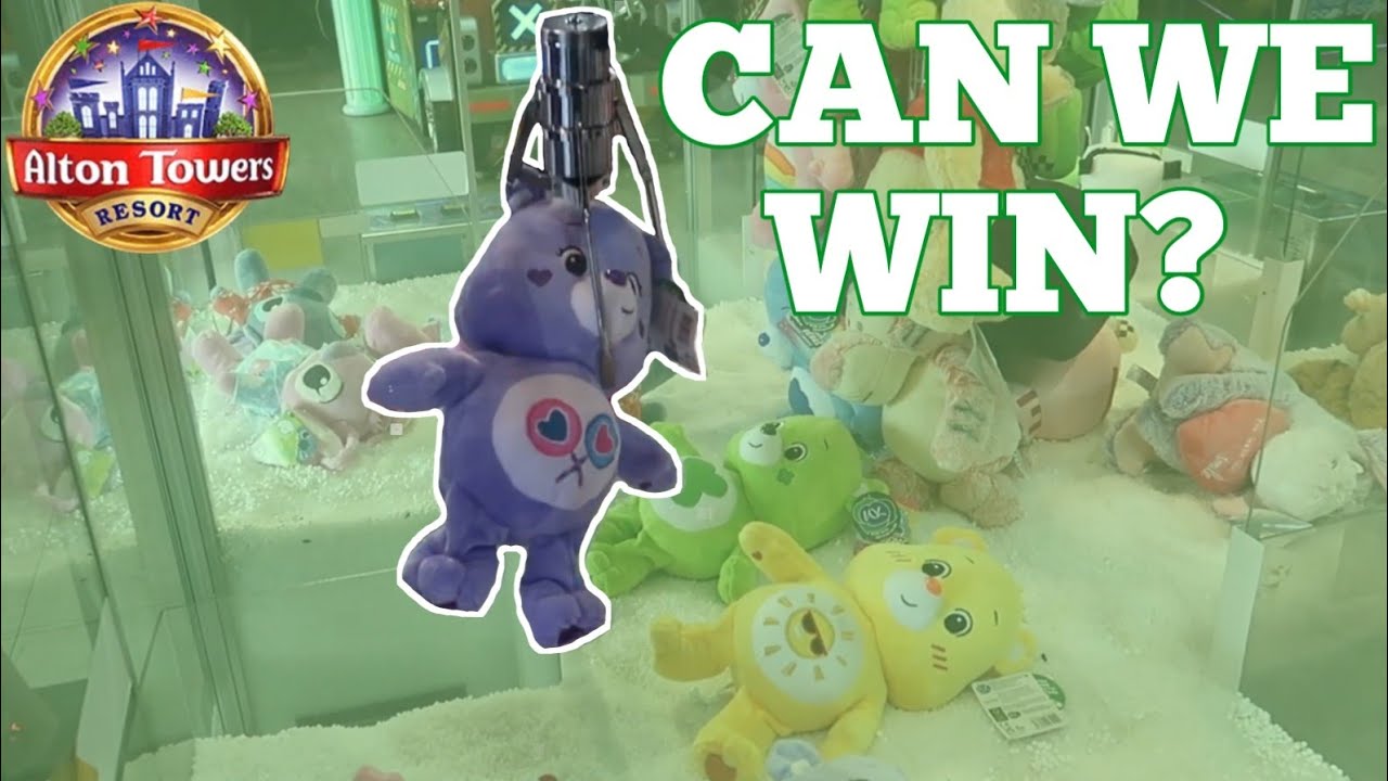 CAN WE WIN FROM UK CLAW MACHINES AT ALTON TOWERS?