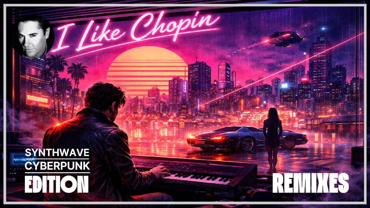 I like Chopin by Gazebo | Synthwave / 80s Cyberpunk Edition