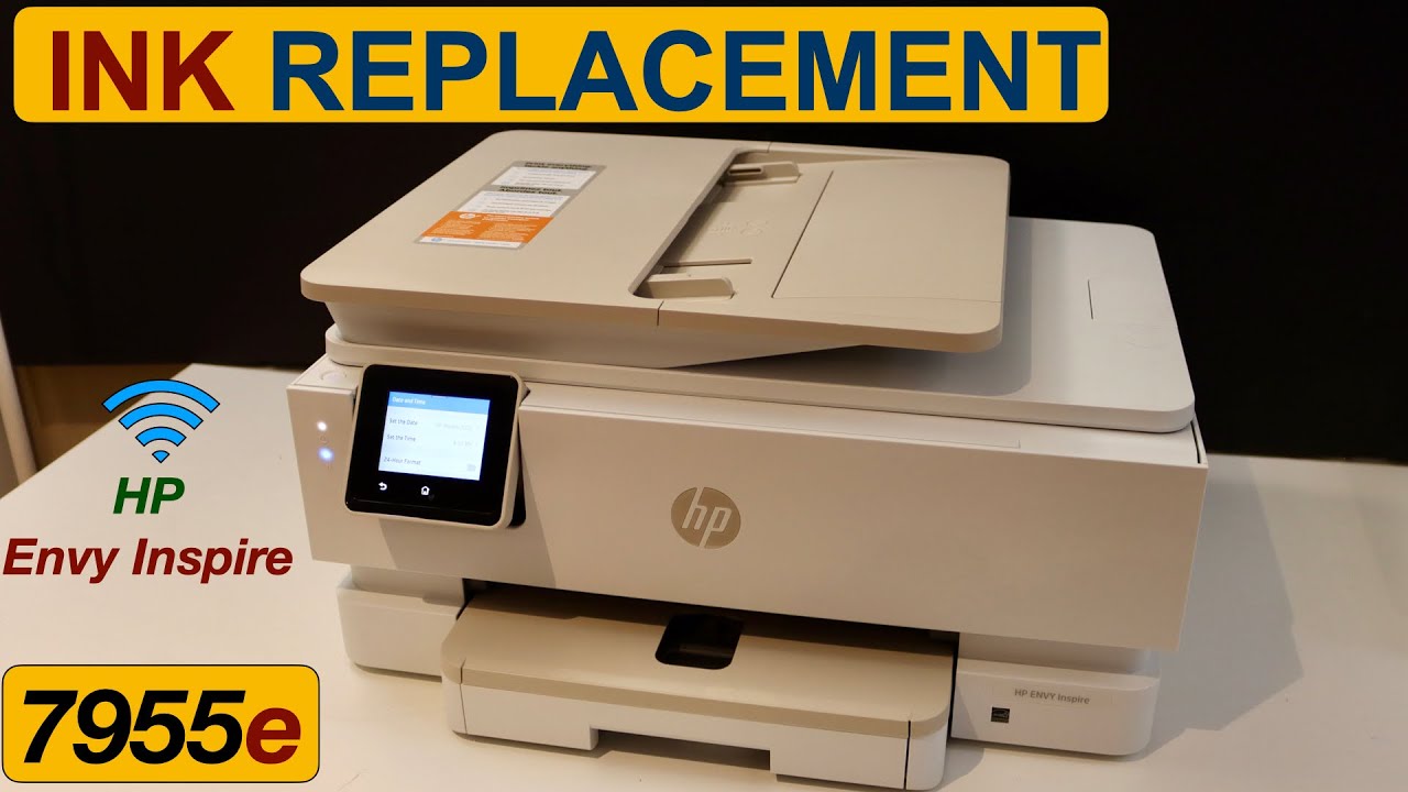 HP Envy 7955e Ink Cartridge Replacement.