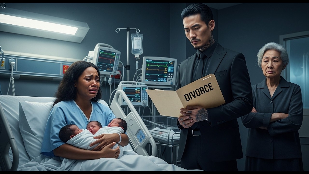 The Korean Mafia boss Divorces his BLACK Wife After She Gave Birth To Quadruplets...