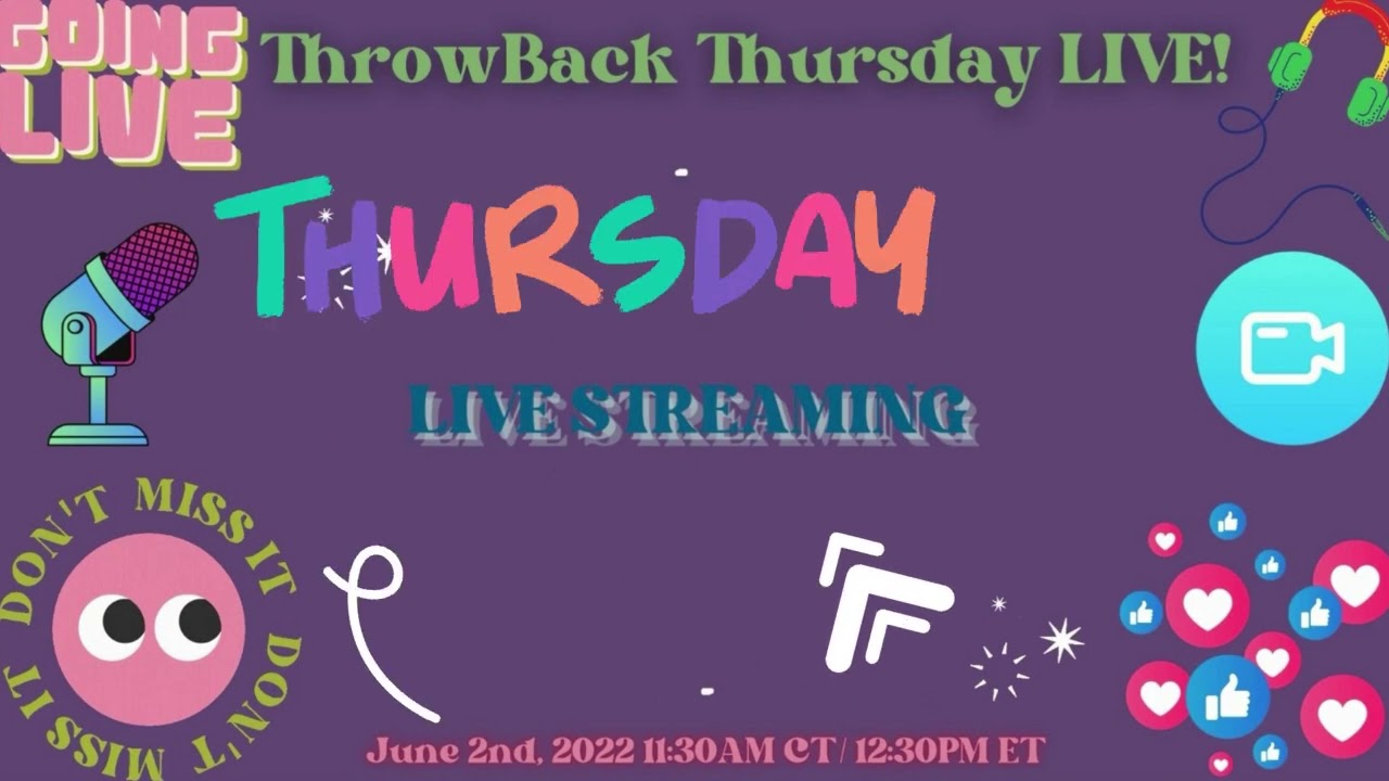 Throwback Thursday 6.02.22 ''FASHION FORWARD''