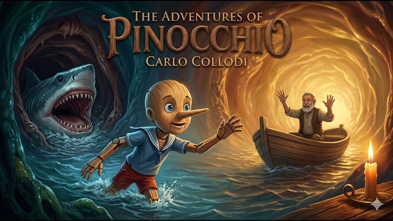 The Adventures of Pinocchio by Carlo Collodi (full audiobook)