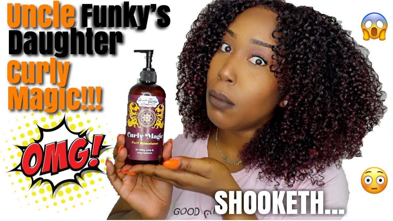 UNCLE FUNKY'S DAUGHTER CURLY MAGIC FOR A WASH AND GO! | OMGGGGGGGG!!!!!