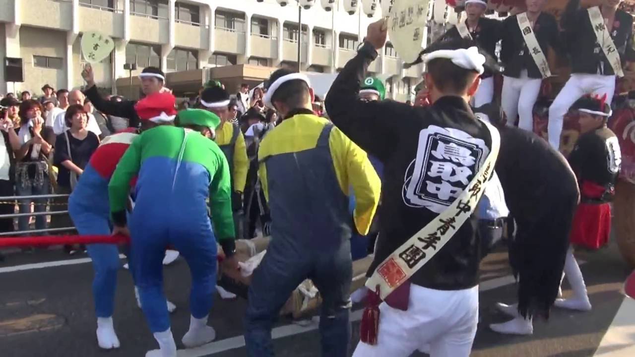 2016年　阪南市・やぐらパレード②　１９台出発