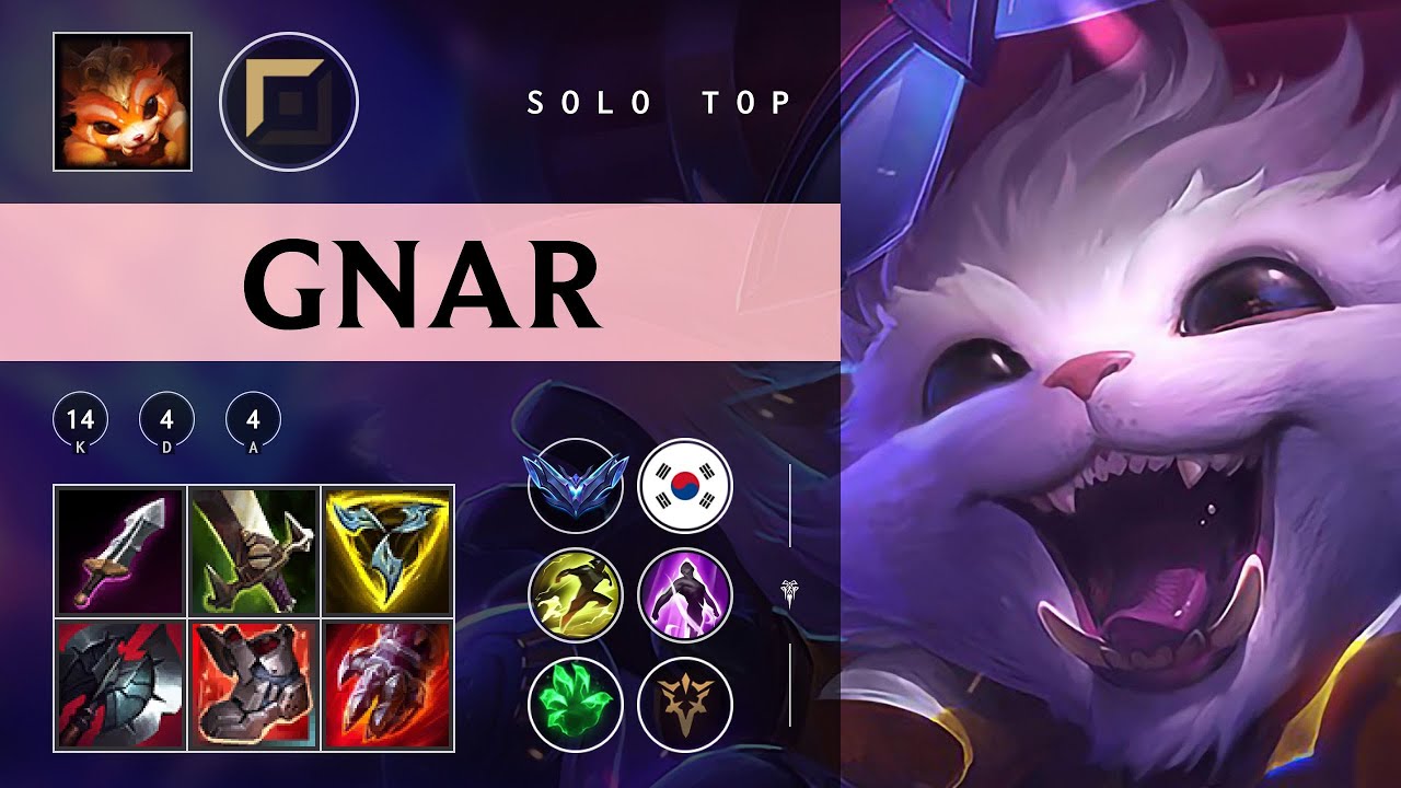 Gnar Top vs Warwick - KR Diamond Patch 25.24