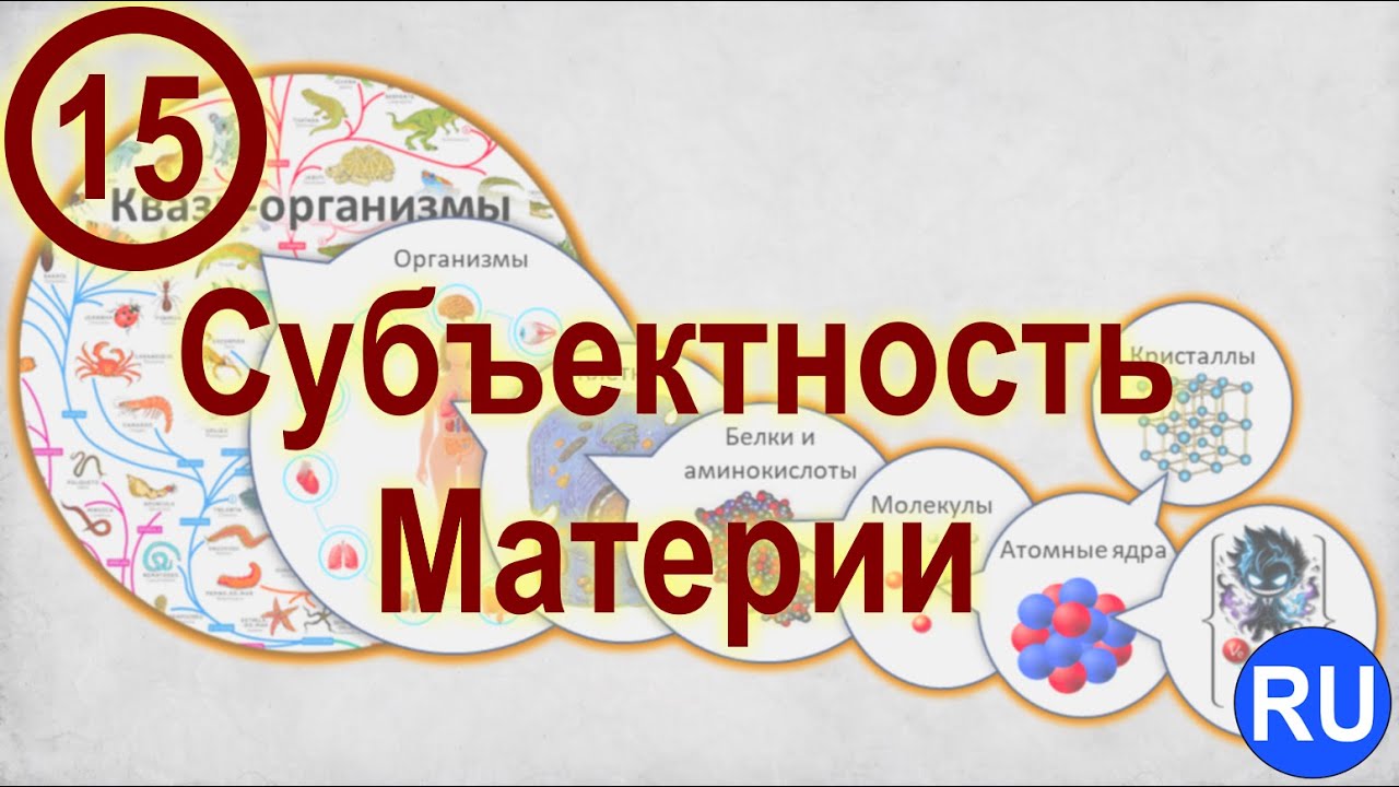 15. Субъектность Материи. (Механизмы Жизни: Смена Парадигмы Жизни) | RU