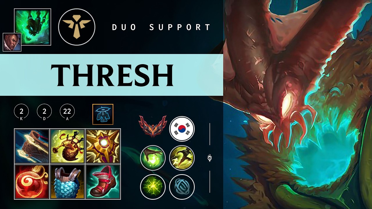 Thresh Support vs Nautilus - KR Grandmaster Patch 26.04
