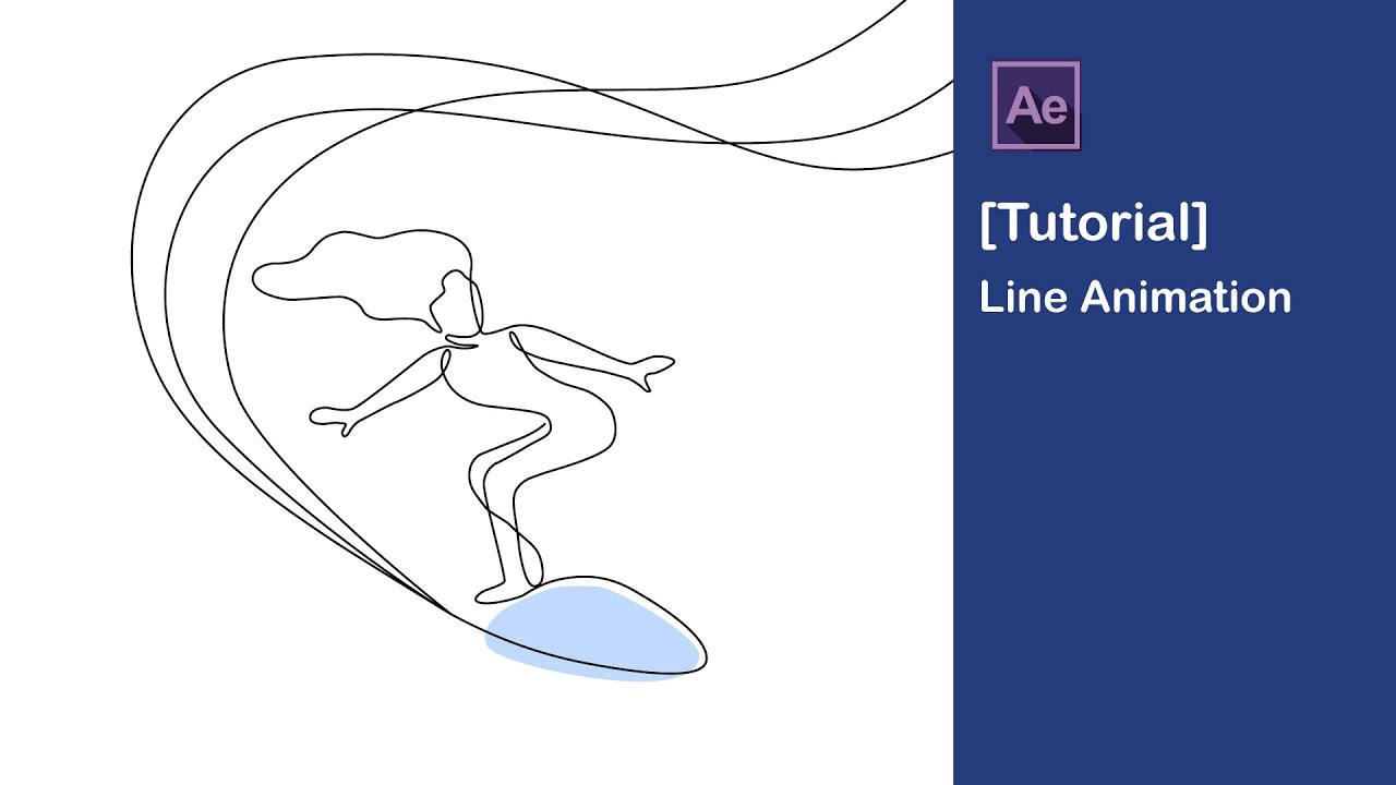 Line Art Animation : After Effects Tutorial