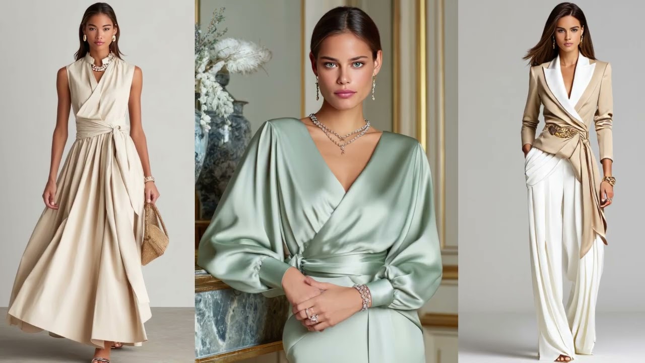 Весна-лето 2026 от Ralph Lauren: селадон и мягкий бежевый – современный летний шик для зрелой ауд...