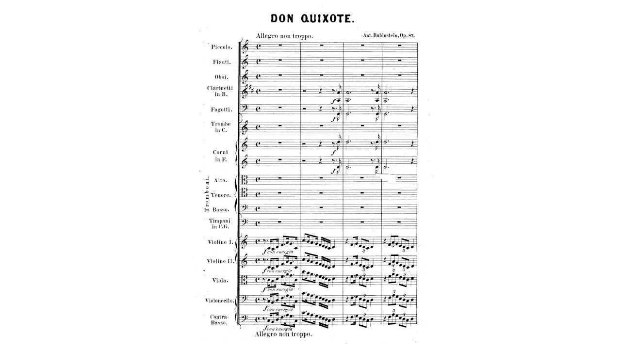 Anton Rubinstein – Don Quixote