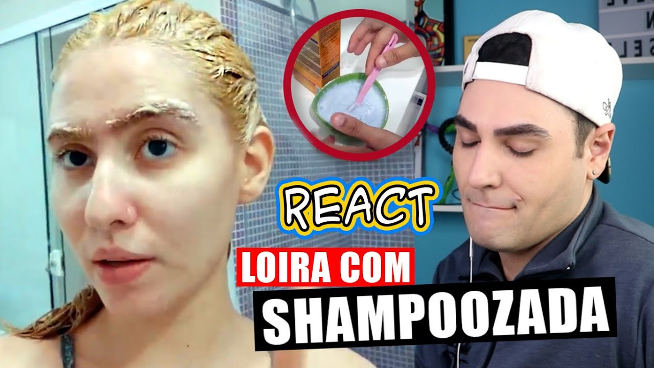 DO RUIVO AO LOIRO EM CASA COM 3 SHAMPOOZADAS  | RAPHA REAGE À CABELOS FEITOS EM CASA