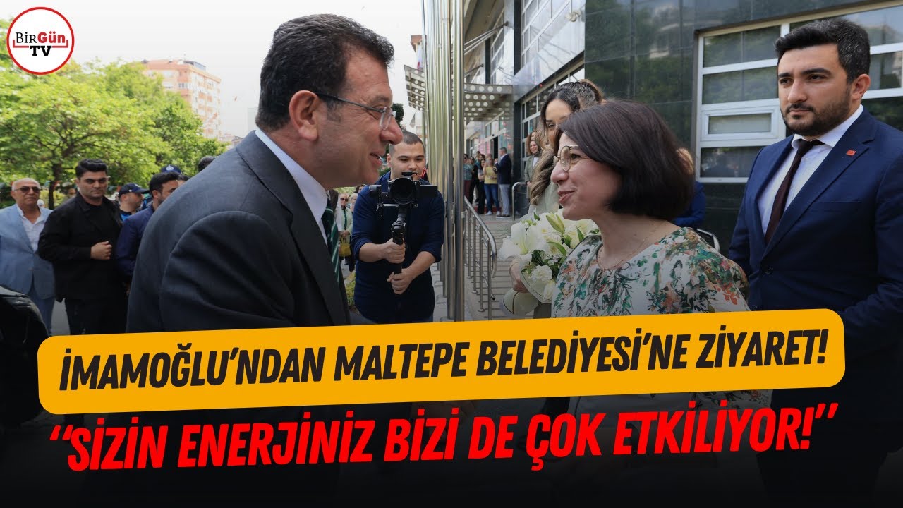 İmamoğlu'ndan Maltepe'nin ilk kadın Belediye Başkanı'na ziyaret: 