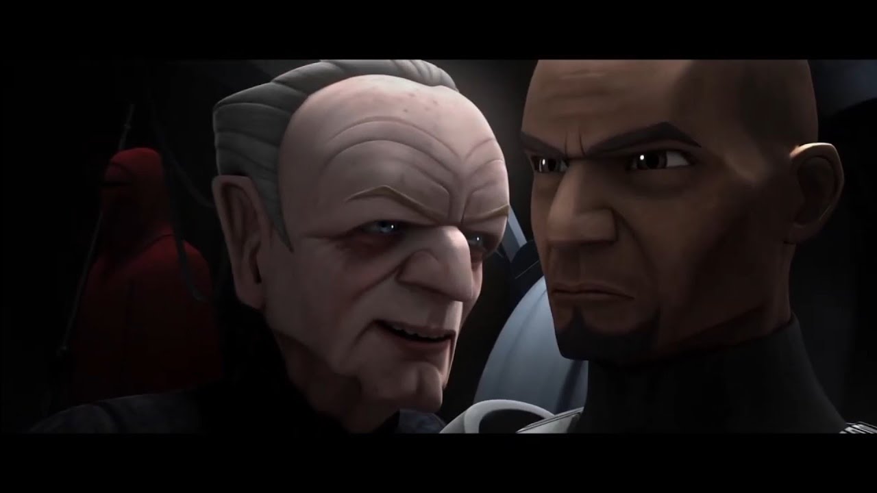 Star Wars The Clone Wars - Kanzler Palpatine erzählt Fives die Wahrheit