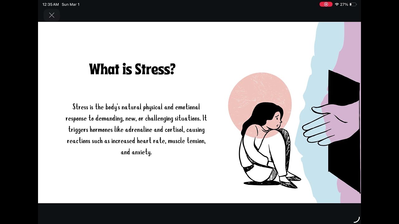 Health Presentation - Stress management 