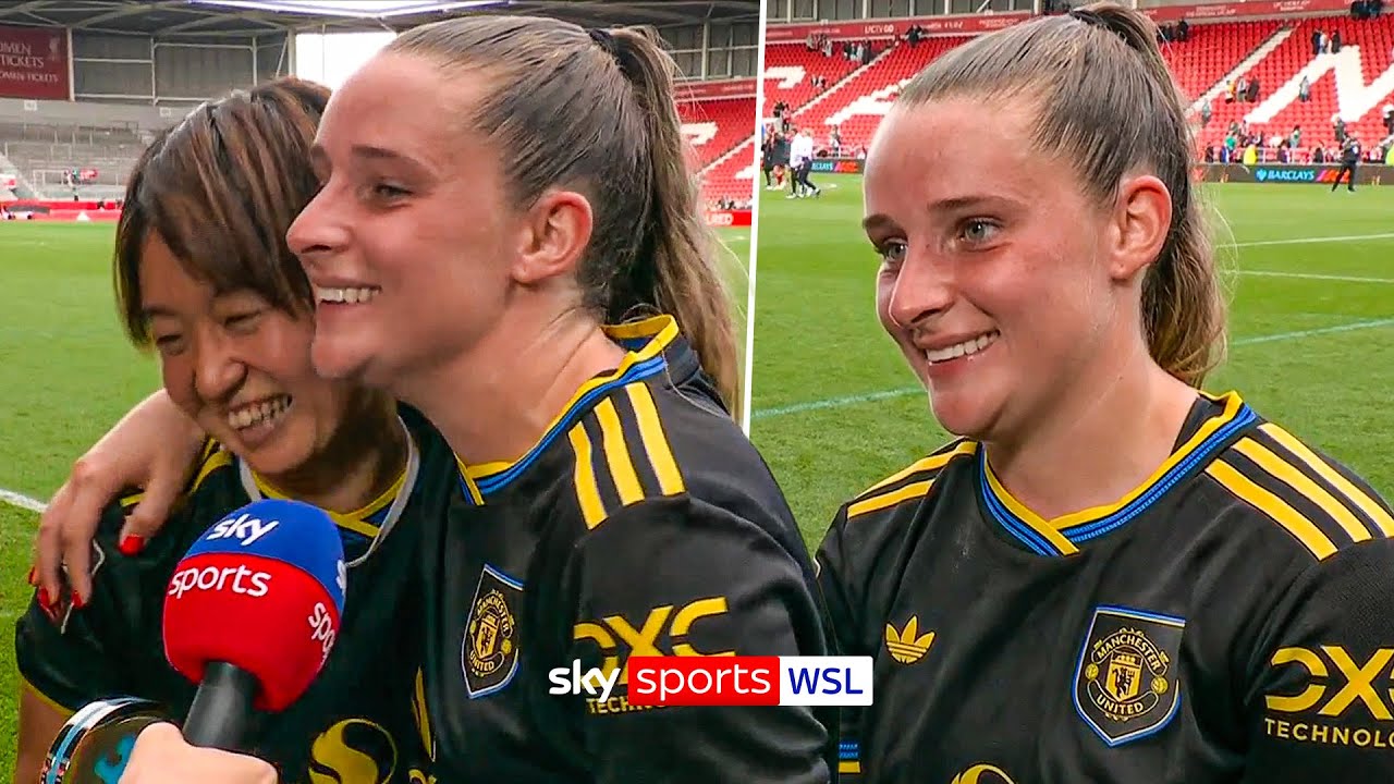 Ella Toone and Hinata Miyazawa FULL post-match interview! 👏