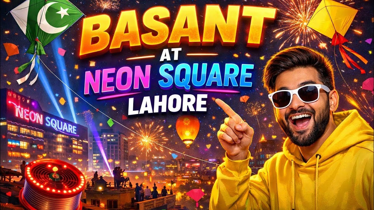 Basant at Neon Square Lahore DHA Phase 8 #basant2026