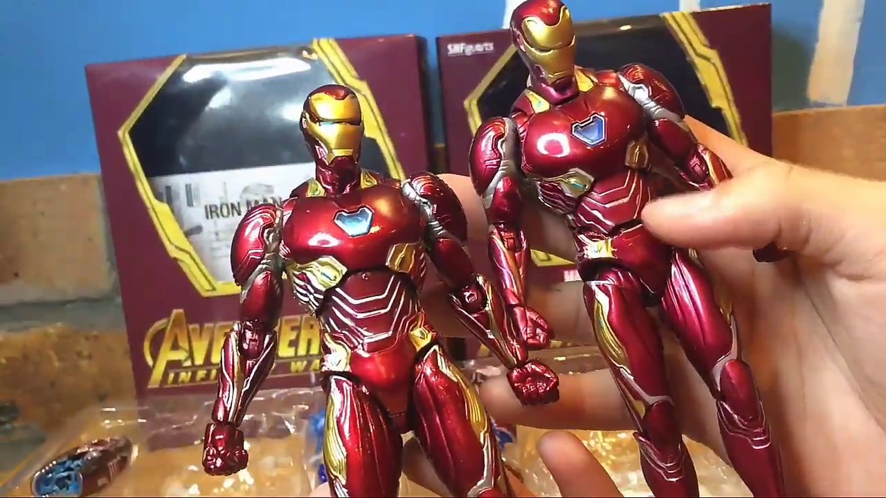 SHF Ironman Mark 50 Bootleg comparison