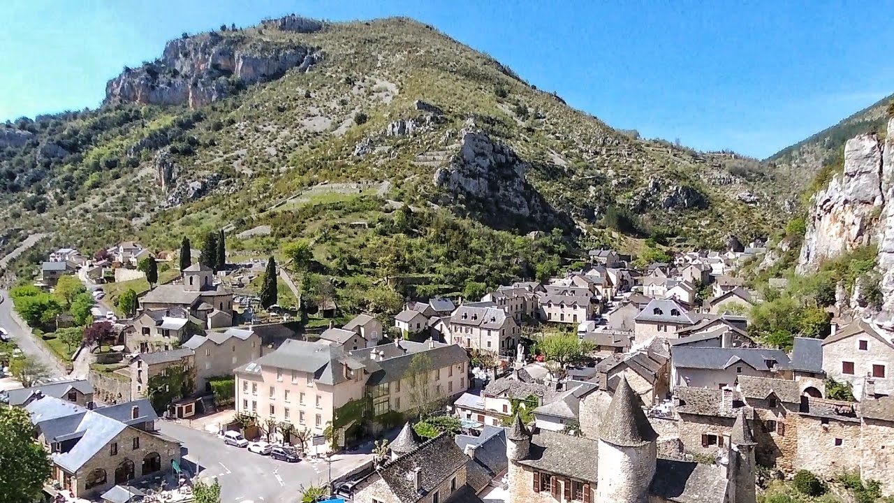 La Lozère vue du ciel