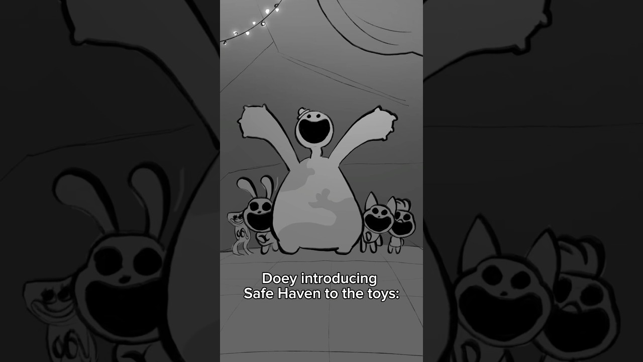 Дои знакомит &laquo;Безопасное убежище&raquo; с игрушками: / Poppy Playtime Глава 4
