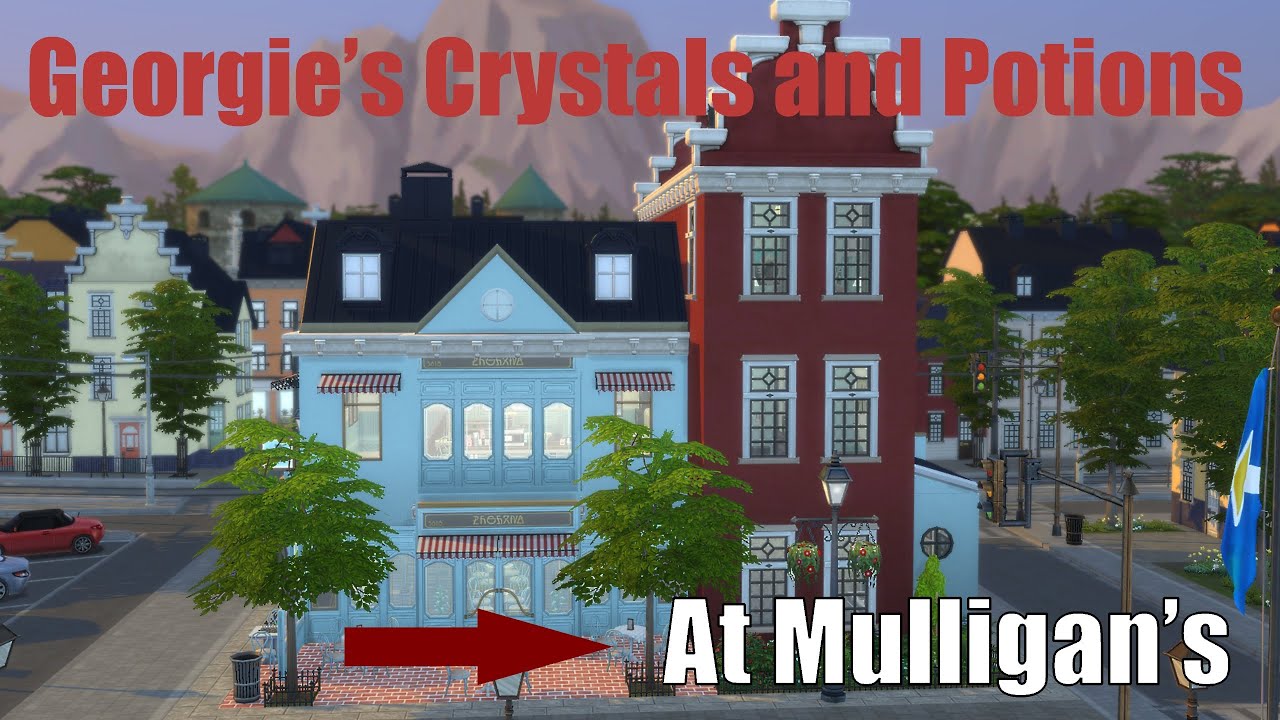 Georgie's Crystals and Potions: At Mulligan's (ep.10) #thesims4businessesandhobbies
