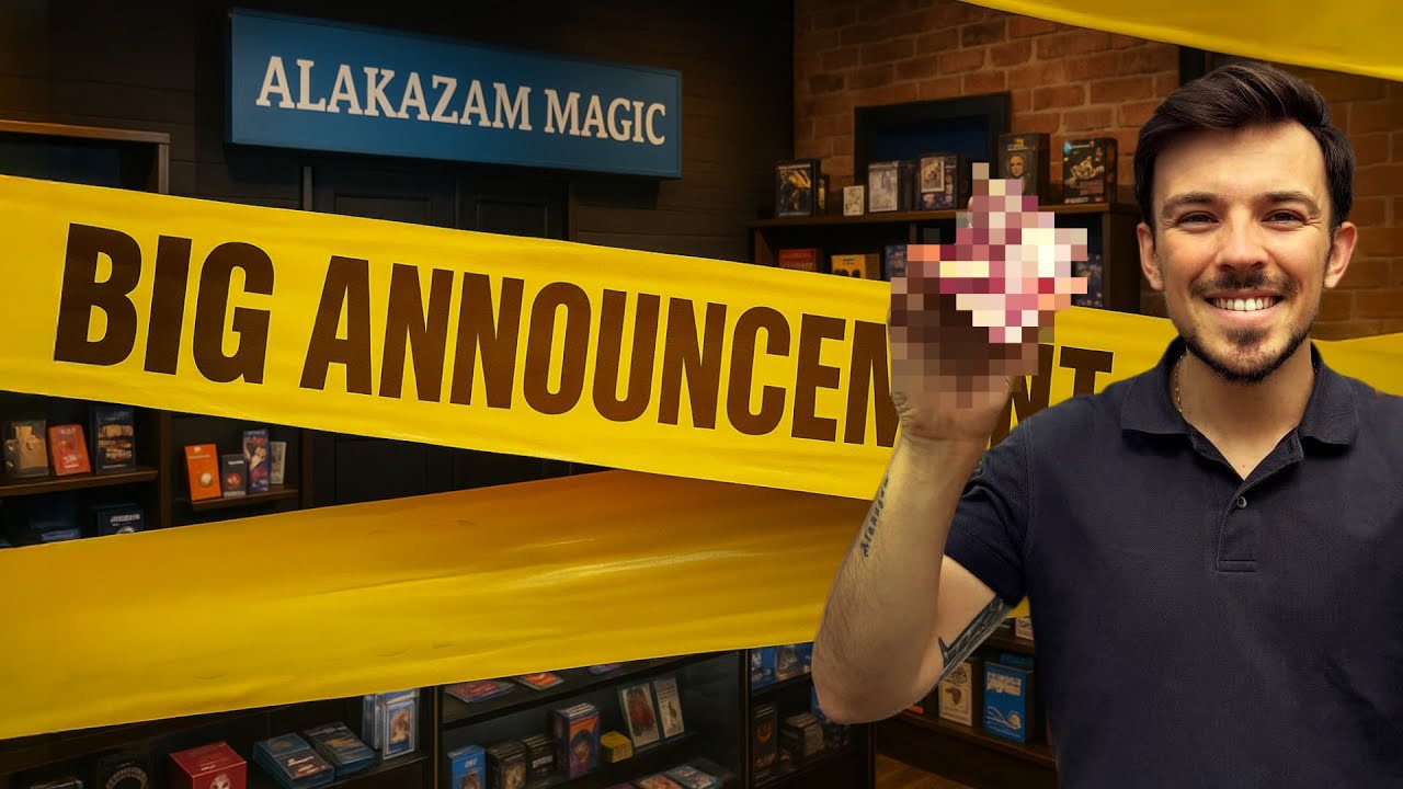 ALAKAZAM'S BIG ANNOUNCEMENT!!!