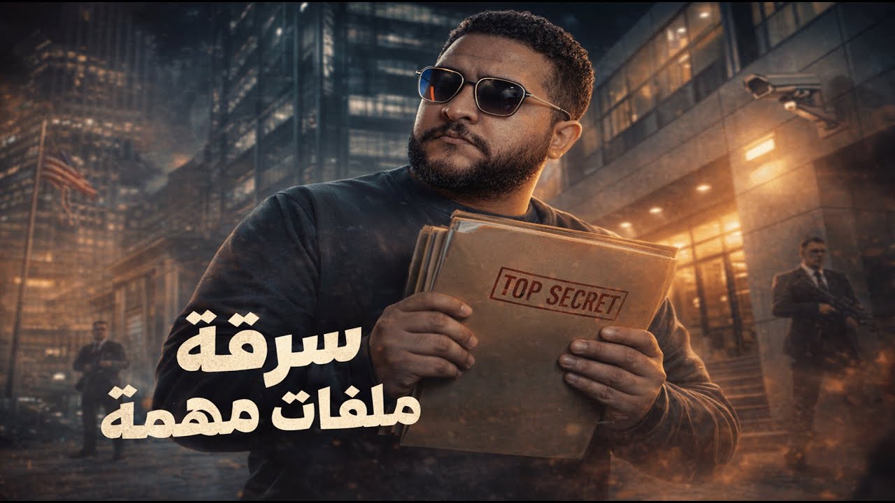 قراند 5:سرقت ملفات سرية جدااا من المخابرات😱 | GTA V 🔥