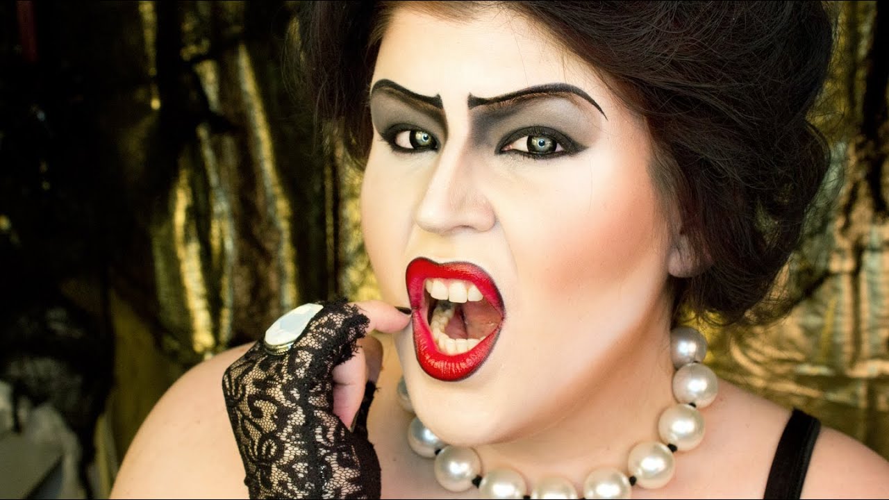 Halloween Makeup Tutorial: Dr  Franknfurter