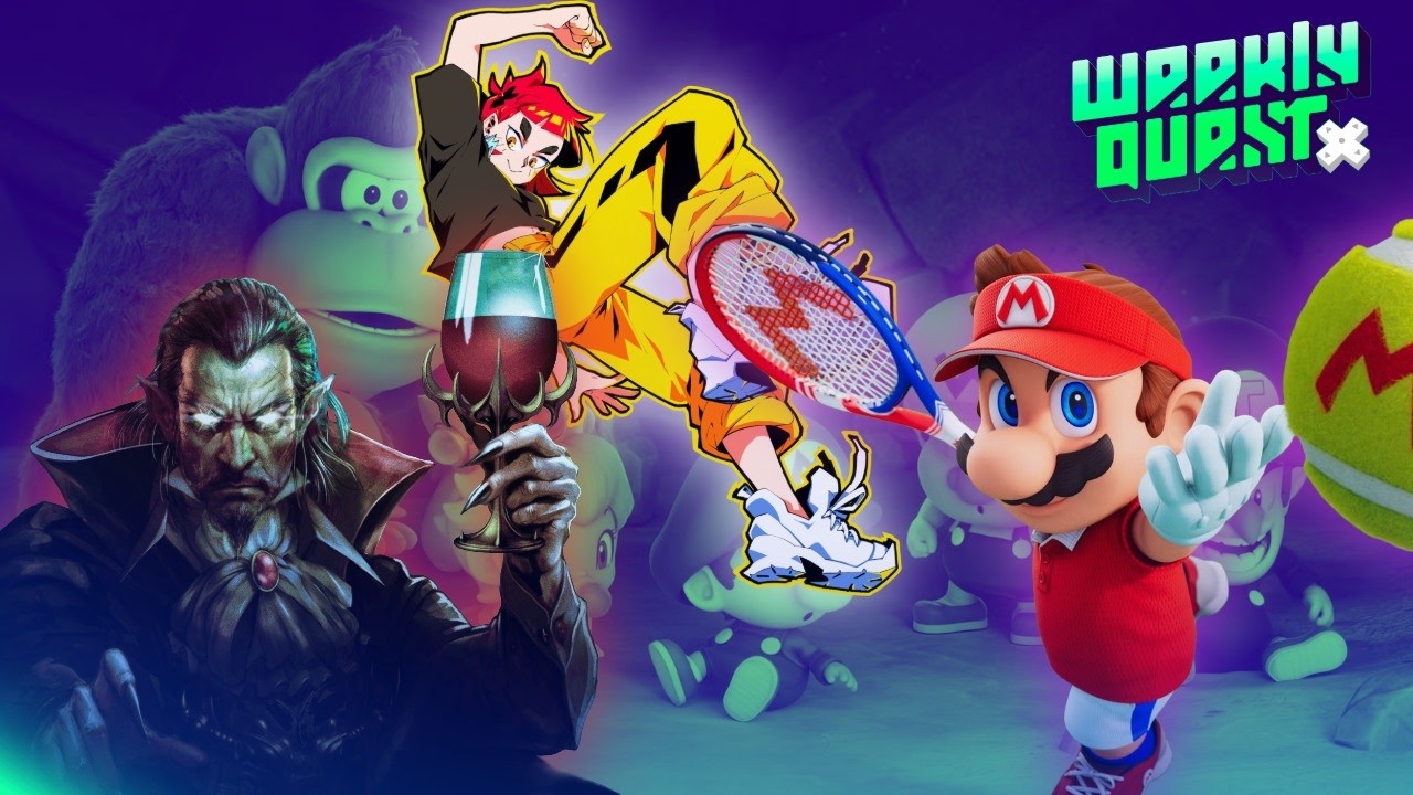 MARIO TENNIS FEVER, VAMPIRE CRAWLERS, DENSHATTACK, DEATH HOWL Y MÁS! / Weekly Quest Extra #015