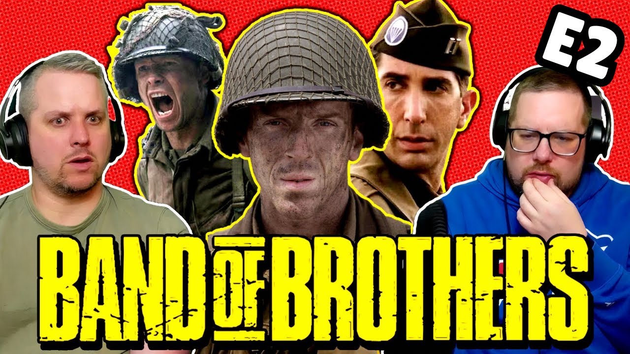 British Guys Band Of Brothers Reaction | Episode 2 (Day Of Days)
