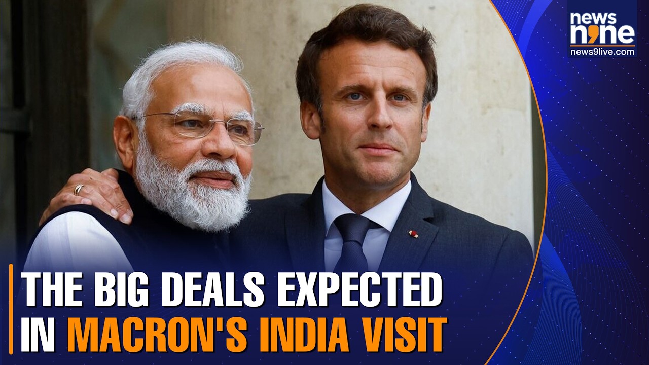 MACRON’S INDIA VISIT | INDIA TO PRODUCE HAMMER MISSILES FOR RAFALES | BIG DEFENCE DEAL TO BE SIGNED