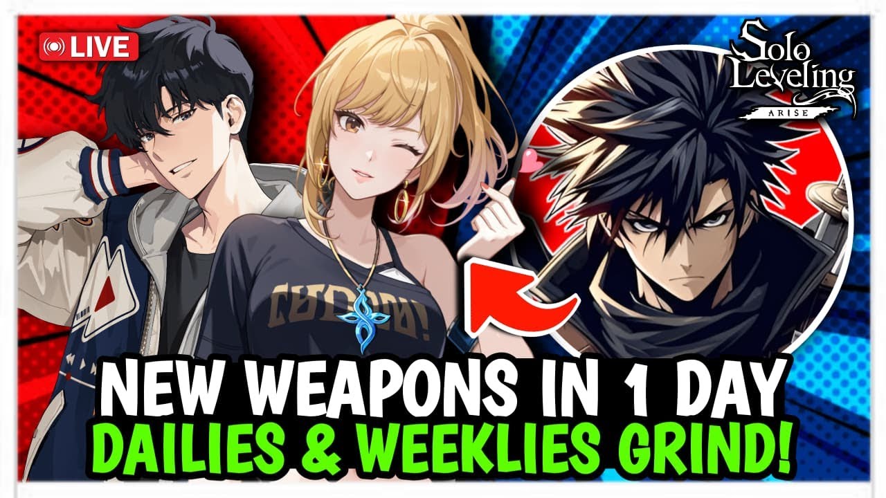 NEW UPDATE GRIND! ROAD TO 50K! MORE ACCOUNT FIXING & ROASTING - Solo Leveling: Arise