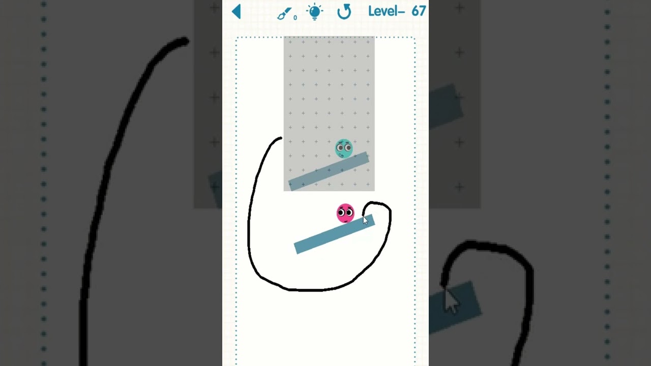 Love Balls  Video game level 67  #shorts #gamer #loveballs
