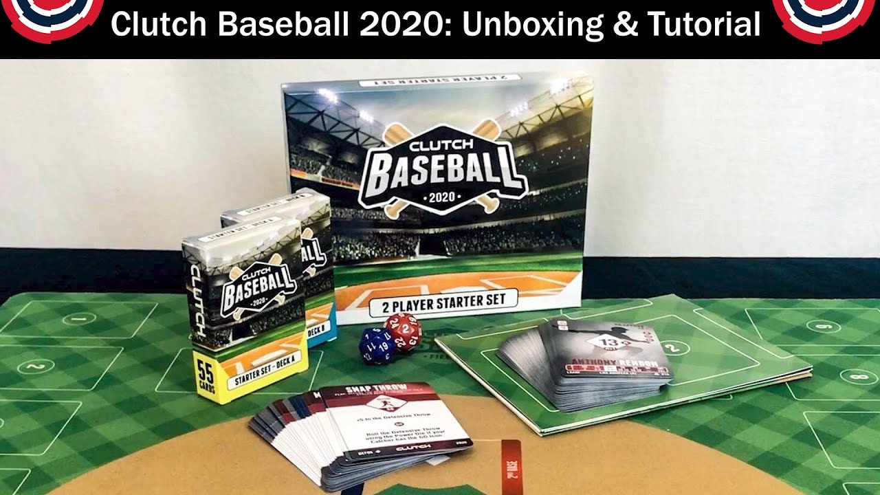 Clutch Baseball 2020 Unboxing & Gameplay Tutorial