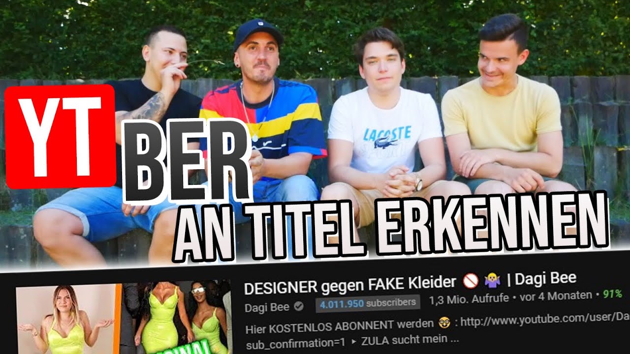 YOUTUBER an TITEL erkennen... mit GEWITTER IM KOPF