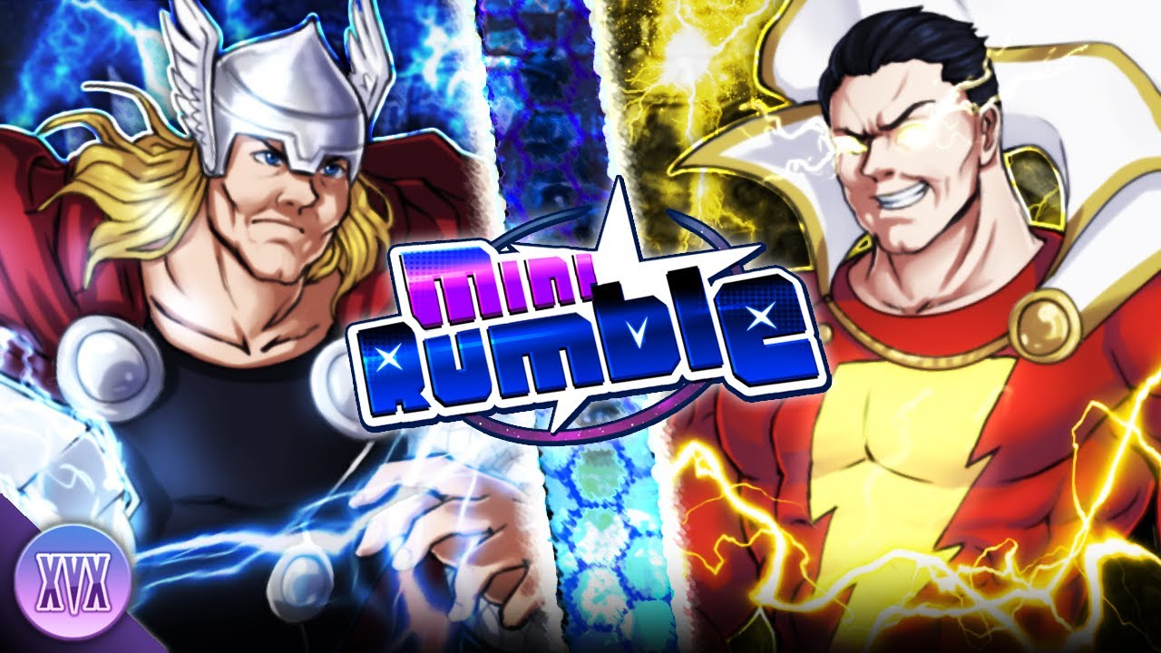 Thor vs Shazam - Mini Rumble S2 EP1