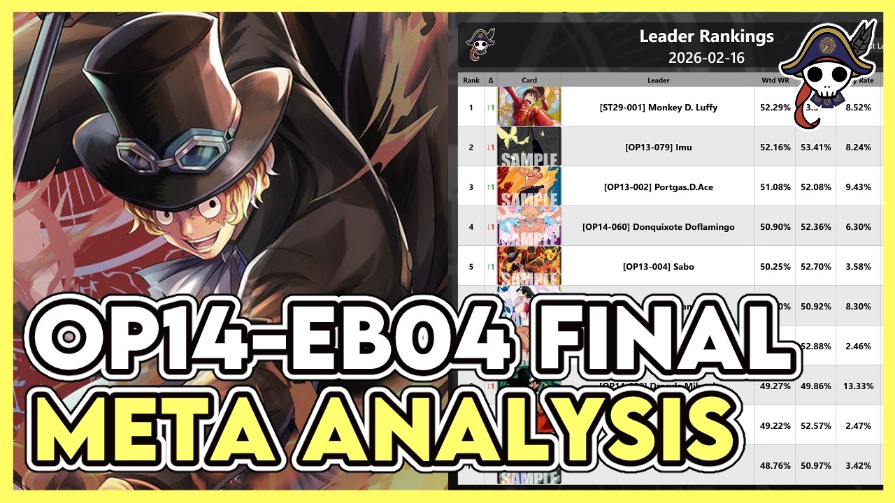 OP14-EB04 Final Week Meta Analysis - It's The End Of The Format!