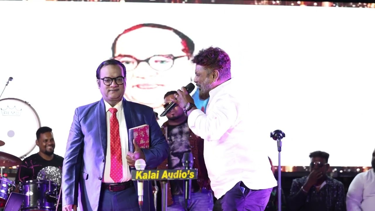AMBEDKAR SONG GANA BALAMURUGAN LIVE