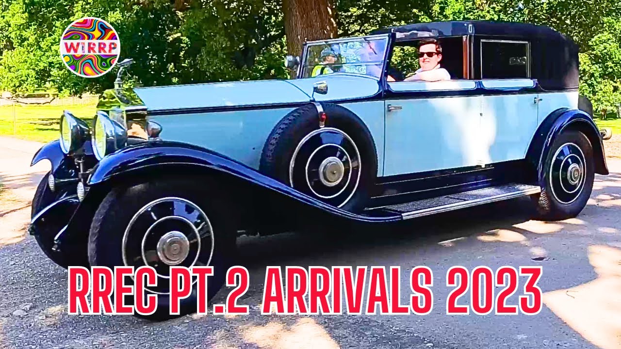 RREC Arrivals Pt.2 Rolls Royce Bentley Concours d'Elegance RREC Annual Rally June 2023 Burghley