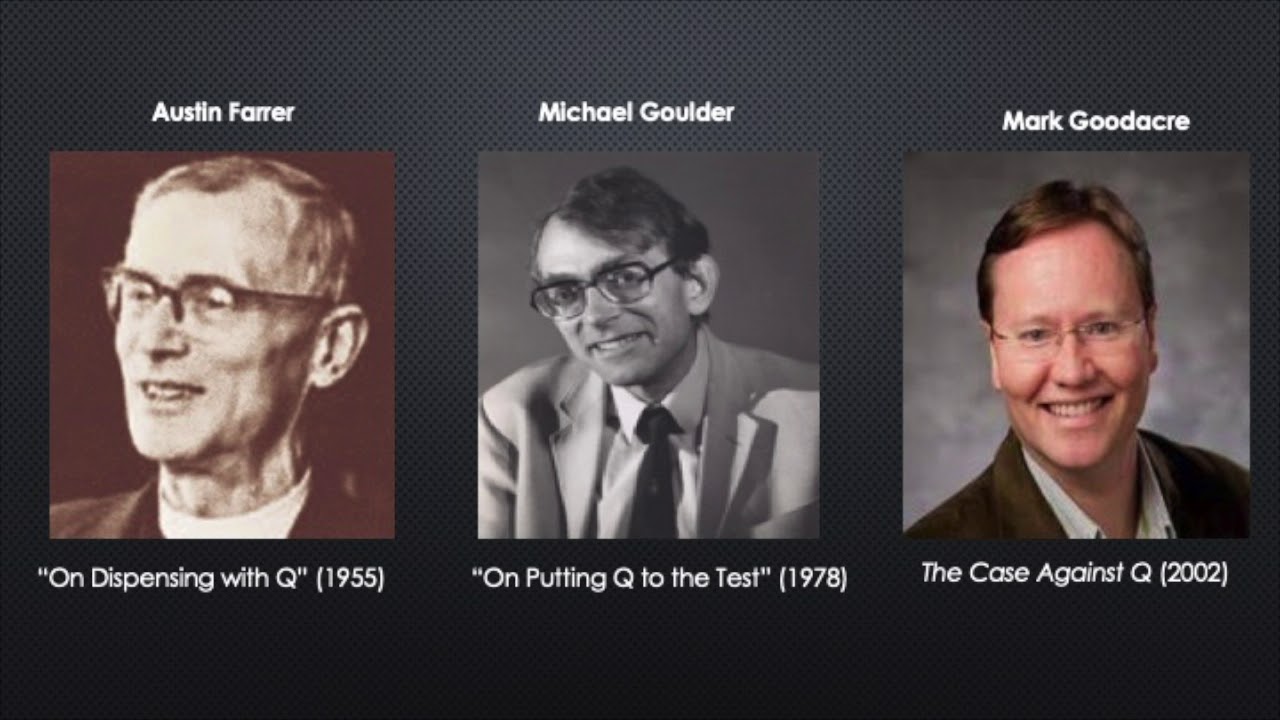 The Synoptic Problem: The Farrer Hypothesis