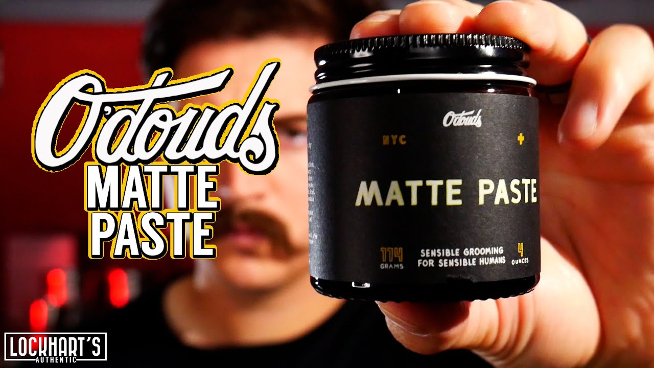 O'douds Matte Paste styling demo / Matte Paste Review / How to style a quiff